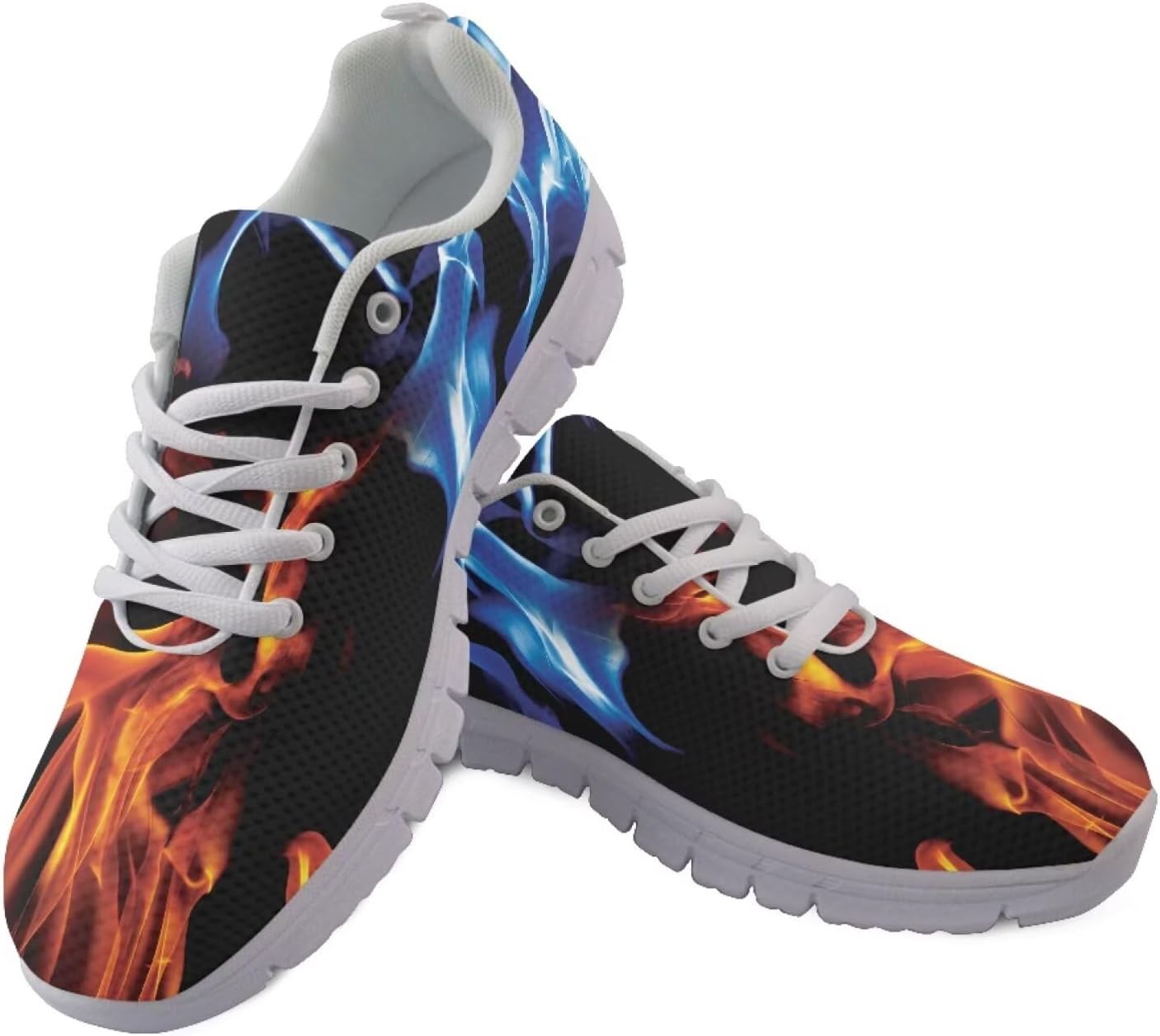 

Женские и мужские кроссовки Jeiento с противоскользящей подошвой, легкие, дышащие, для ходьбы и бега, красный/синий