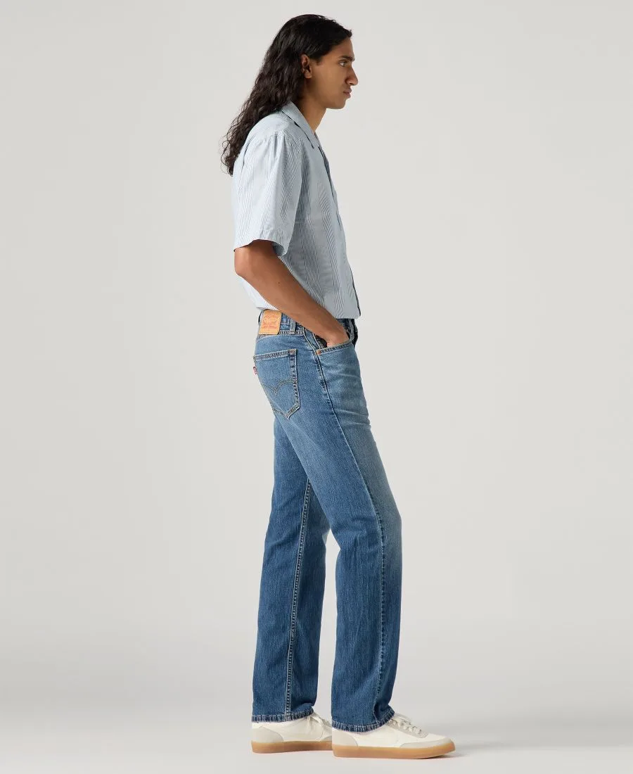 Мужские джинсы 505 стандартного кроя, легкий деним, эластичный Levi's, Best Season Ltwt — фото 2