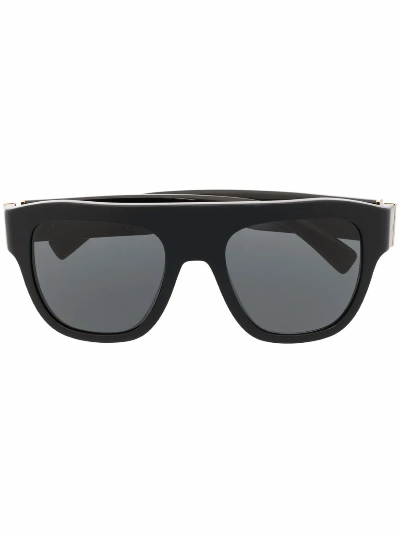 

Солнцезащитные очки в массивной оправе Dolce & Gabbana Eyewear, черный