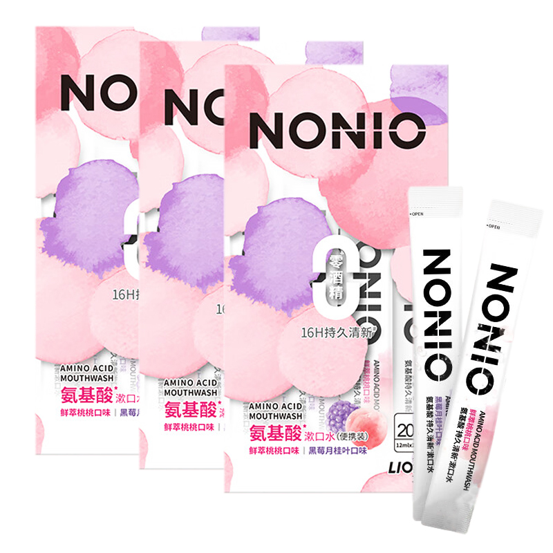 Ополаскиватель для полости рта King NONIO Amino Acids Long Lasting Fresh Strip для очищения, свежести дыхания и антибактериального эффекта LION — фото 3