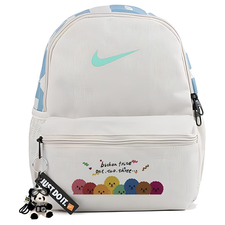 

Рюкзак из ткани Женский Серый Белый Nike, Милый Медвежонок Кот