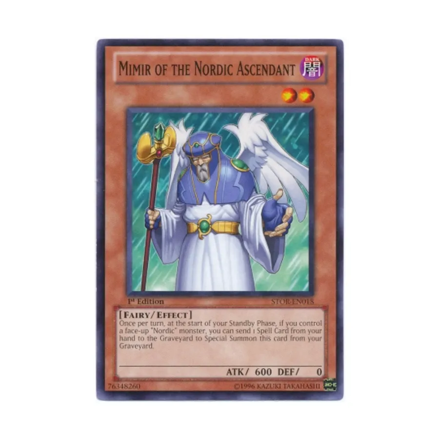 

CCG Мимир Нордического Асцендента (Обычный), Yu-Gi-Oh - Storm of Ragnarok - Singles