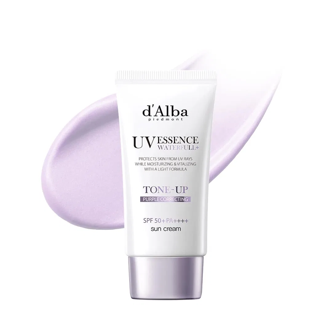 Солнцезащитный крем d'Alba Italian White Truffle Waterfull Purple Tone-up Sunscreen SPF 50+ PA++++, 50 мл D'Alba Piedmont