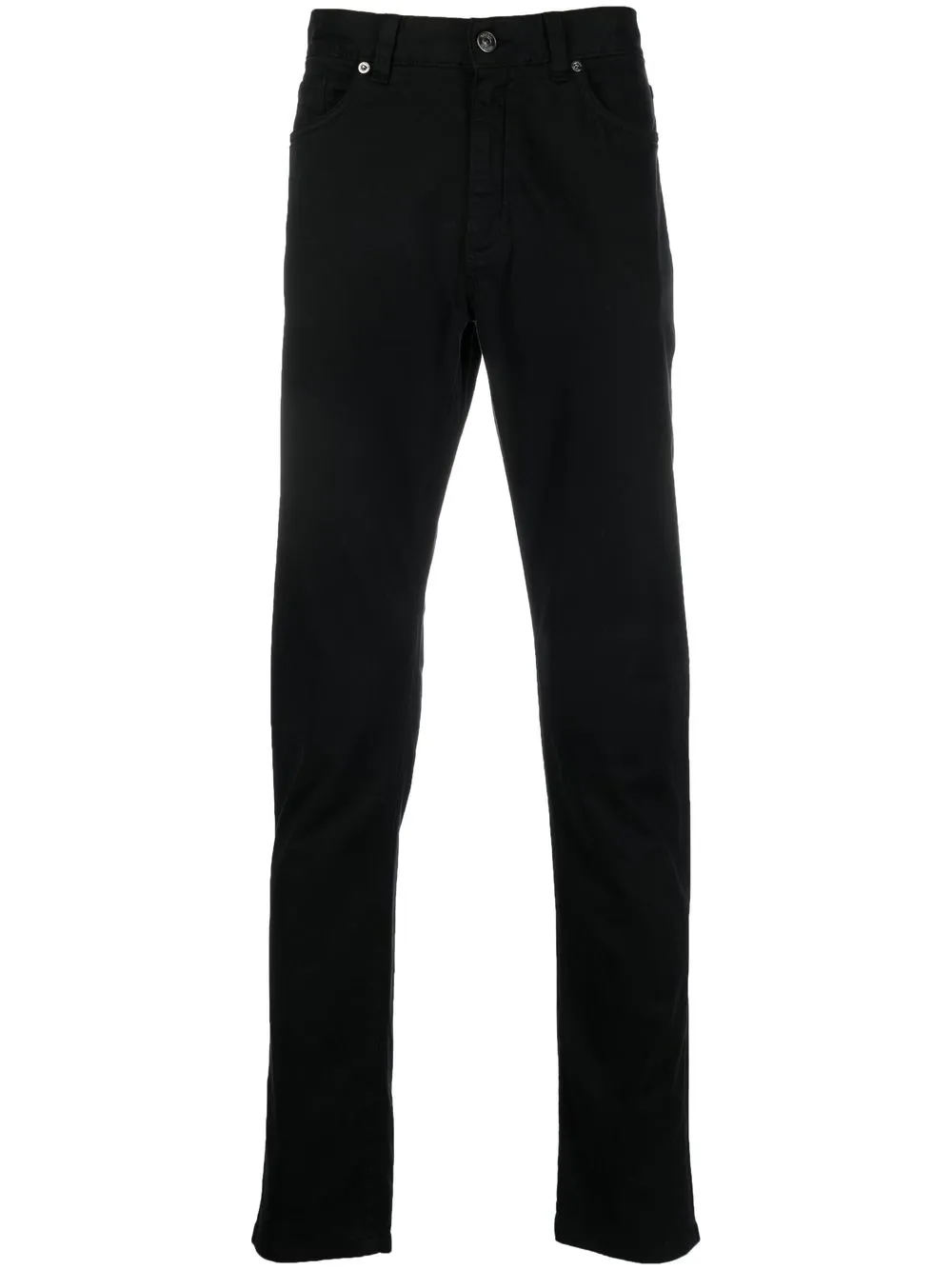 

Узкие джинсы Roccia Zegna, черный