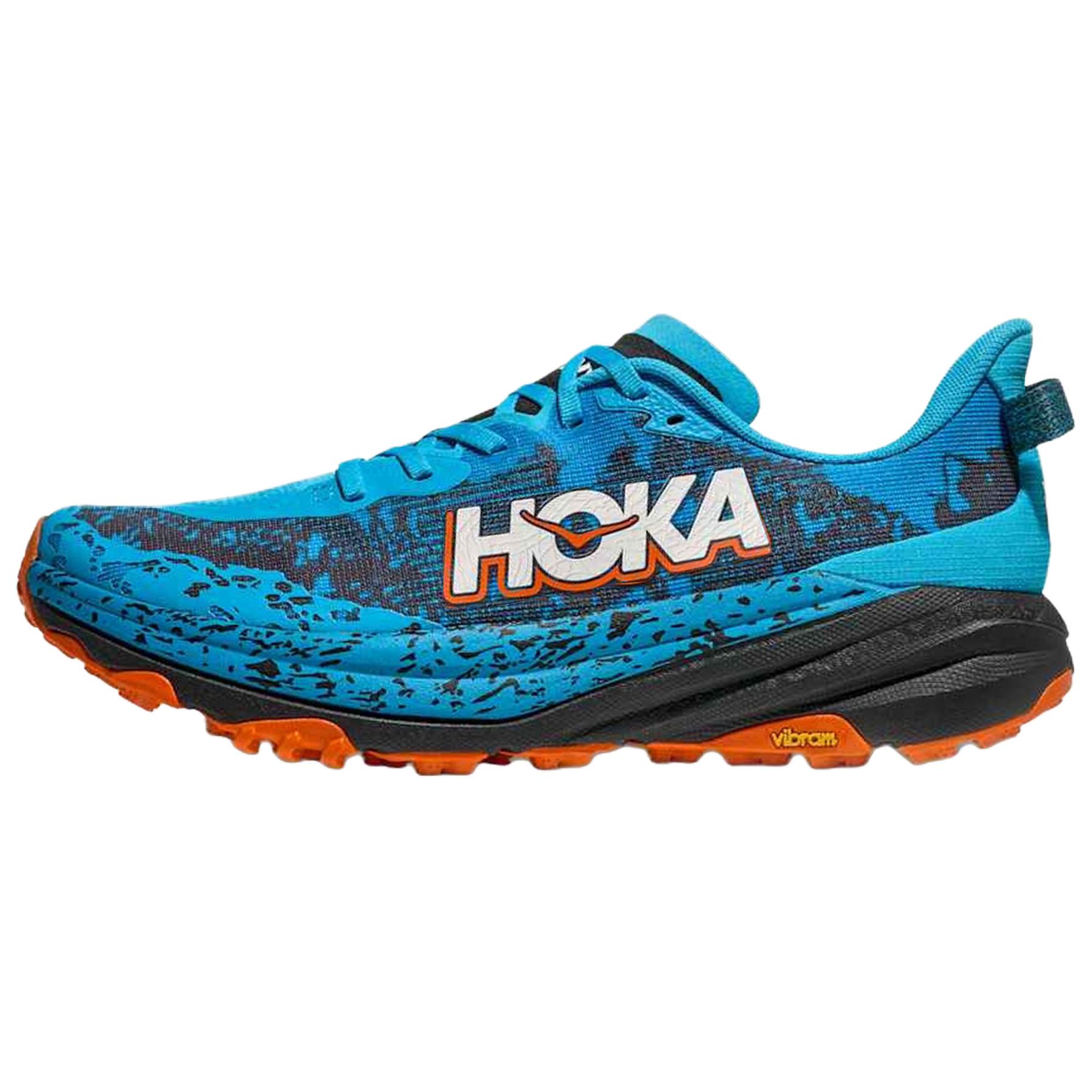 

HOKA ONE ONE Дышащие, поддерживающие и легкие кроссовки для бега по пересеченной местности Speedgoat 6, синие, мужские