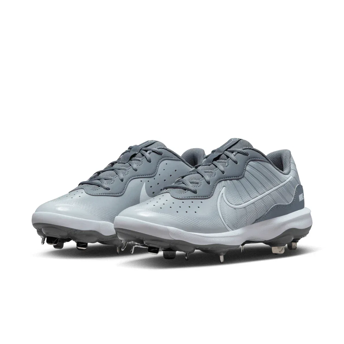 Мужские бейсбольные бутсы Nike Alpha Huarache Varsity Low Gray Metal HAWK2586