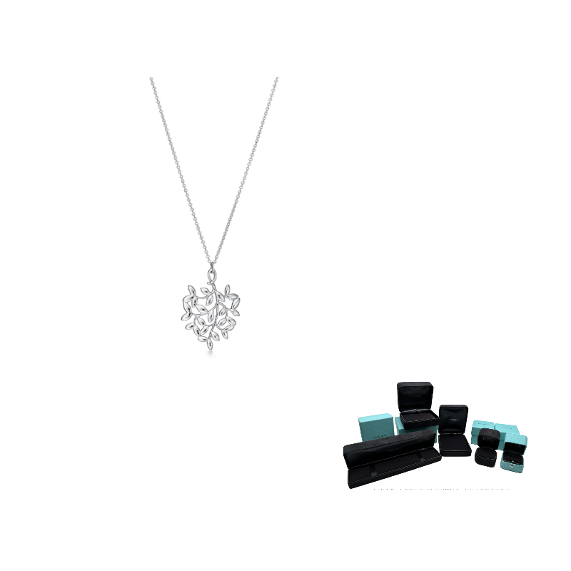 

TIFFANY & CO. Paloma Picasso 925 Sterling Silver подвески женские серебряные