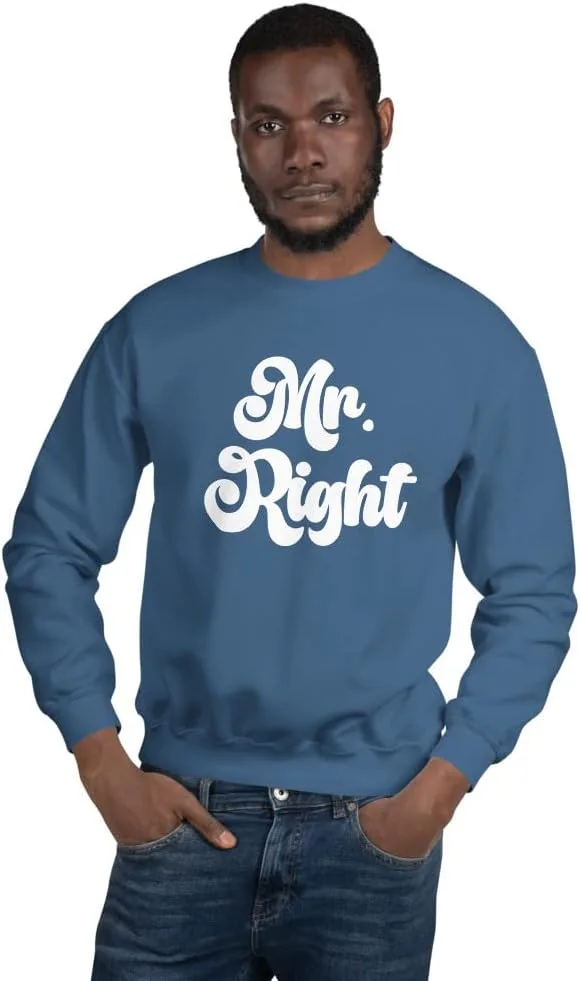Свитшот Mr Right для молодоженов