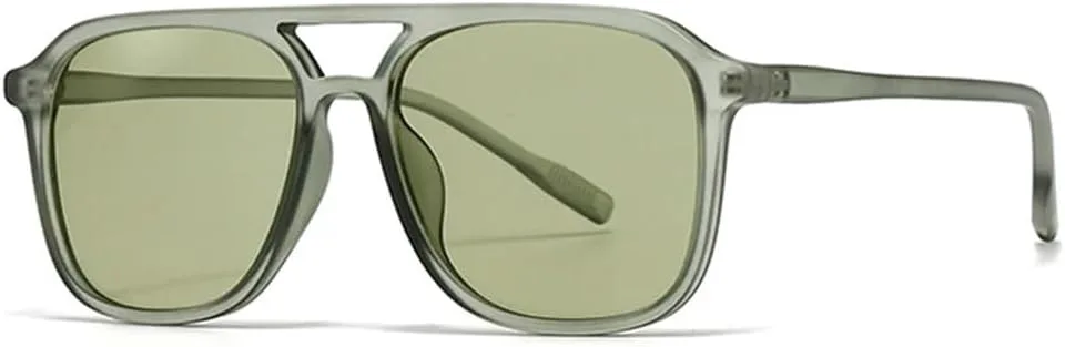 

Солнцезащитные очки UV400 с двойной перемычкой и градиентной линзой для женщин и мужчин, для бега и занятий спортом на открытом воздухе UYPTK, Green Green