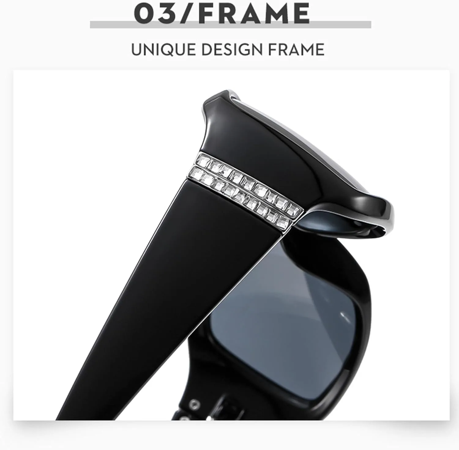 

Овальные модные спортивные солнцезащитные очки bullabulling с блестящими стразами в стиле Y2K для женщин и мужчин, с защитой от ультрафиолета UV400, Black Gray