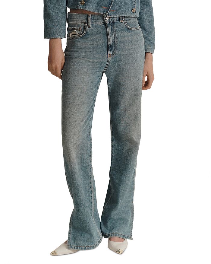 

Спортивные джинсы Wide Leg в синем цвете Marella, синий