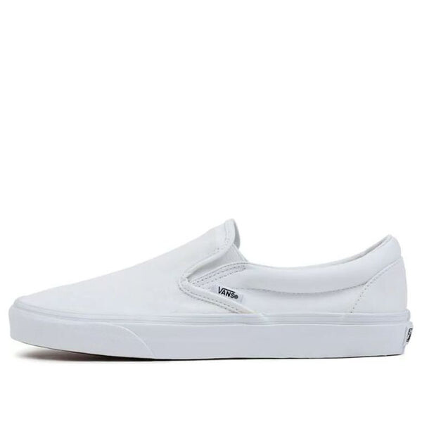 

Кроссовки classic slip-on 'white checkerboard' Vans, белый