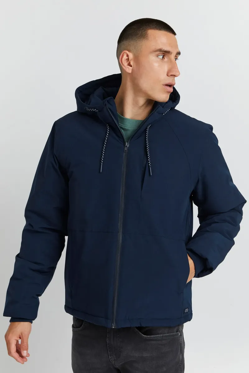 

Короткая куртка из смеси "BLEND BHOuterwear", с капюшоном, цвет Dress Blues
