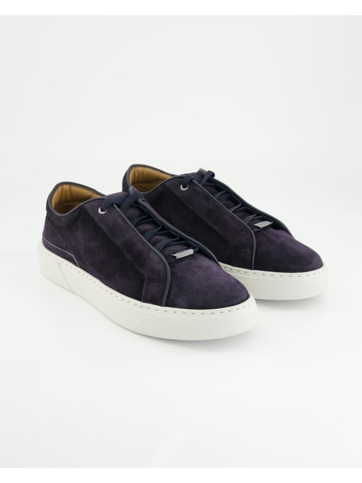 

Кроссовки на шнуровке BOSS Sneaker low, синий