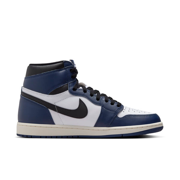Кроссовки 1 ретро высокие og Air Jordan, синий — фото 2
