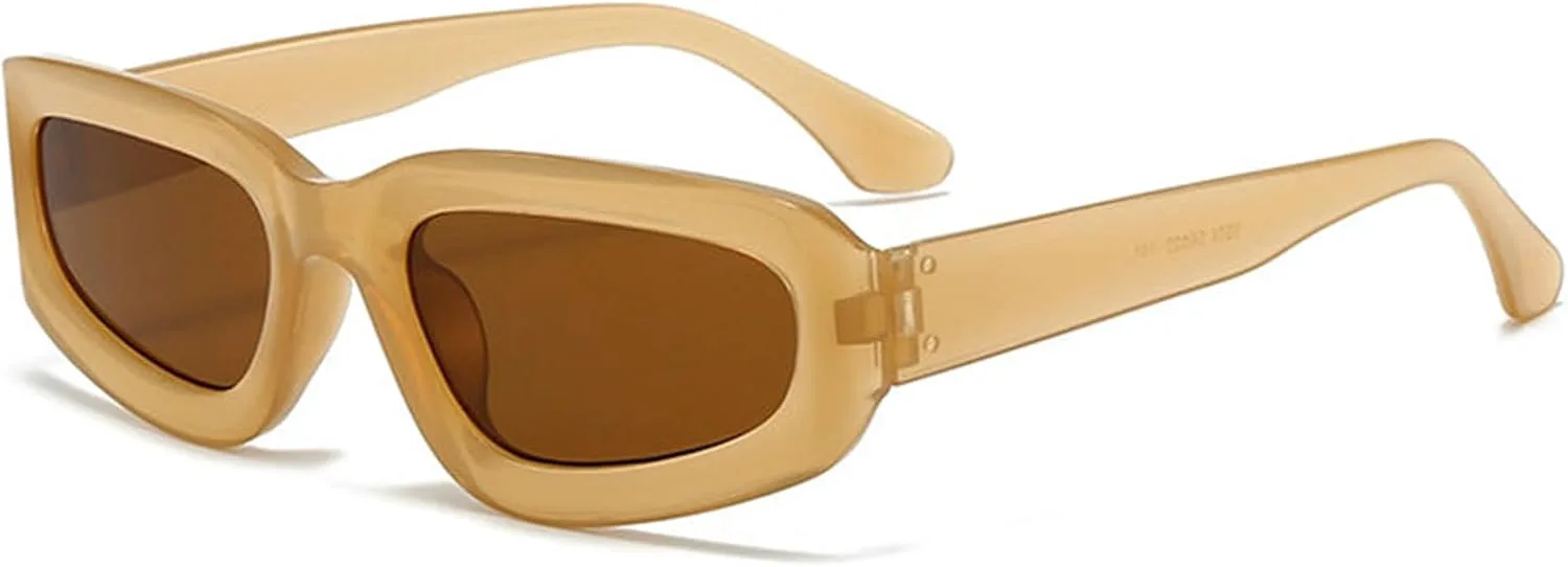 

Модные солнцезащитные очки Willochra в форме «кошачий глаз» для мужчин и женщин, черные овальные солнцезащитные очки в толстой оправе, ретро-прямоугольные очки, C9