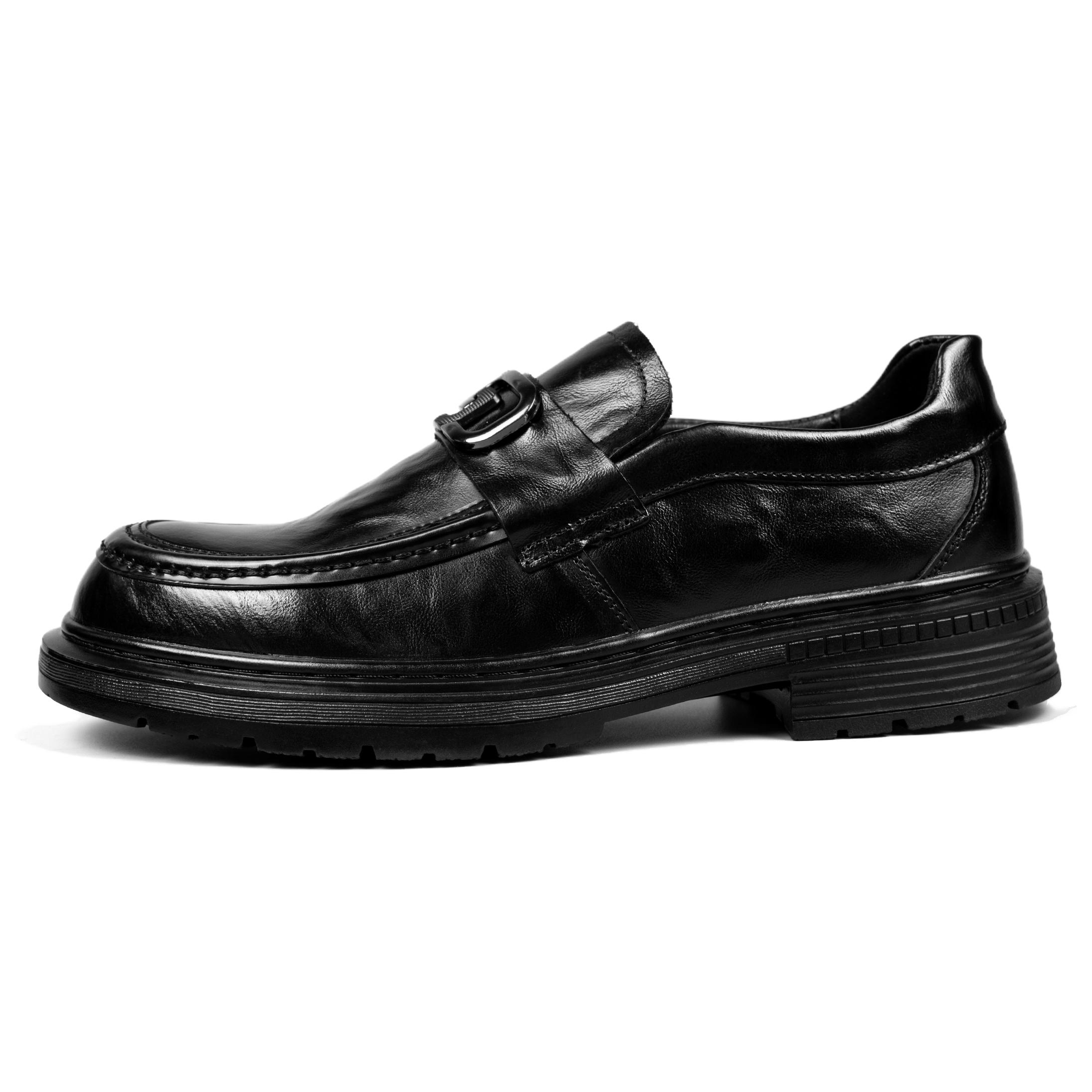 

Лоферы на низком каблуке мужские AMRGHONE, Black