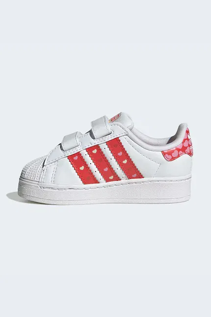 Кроссовки детские DISNEY SUPERSTAR LED LIGHTS Adidas Originals, белый — фото 4