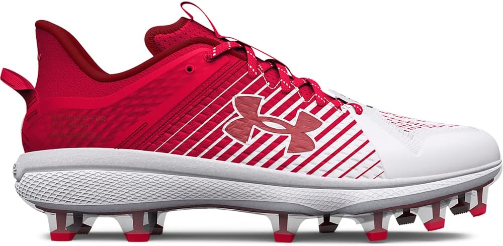 Under Armour мужские бейсбольные бутсы Yard Low Mt TPU, Red — фото 4
