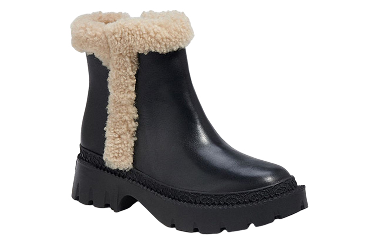 Женские черные ботинки Jane Ankle Boots COACH