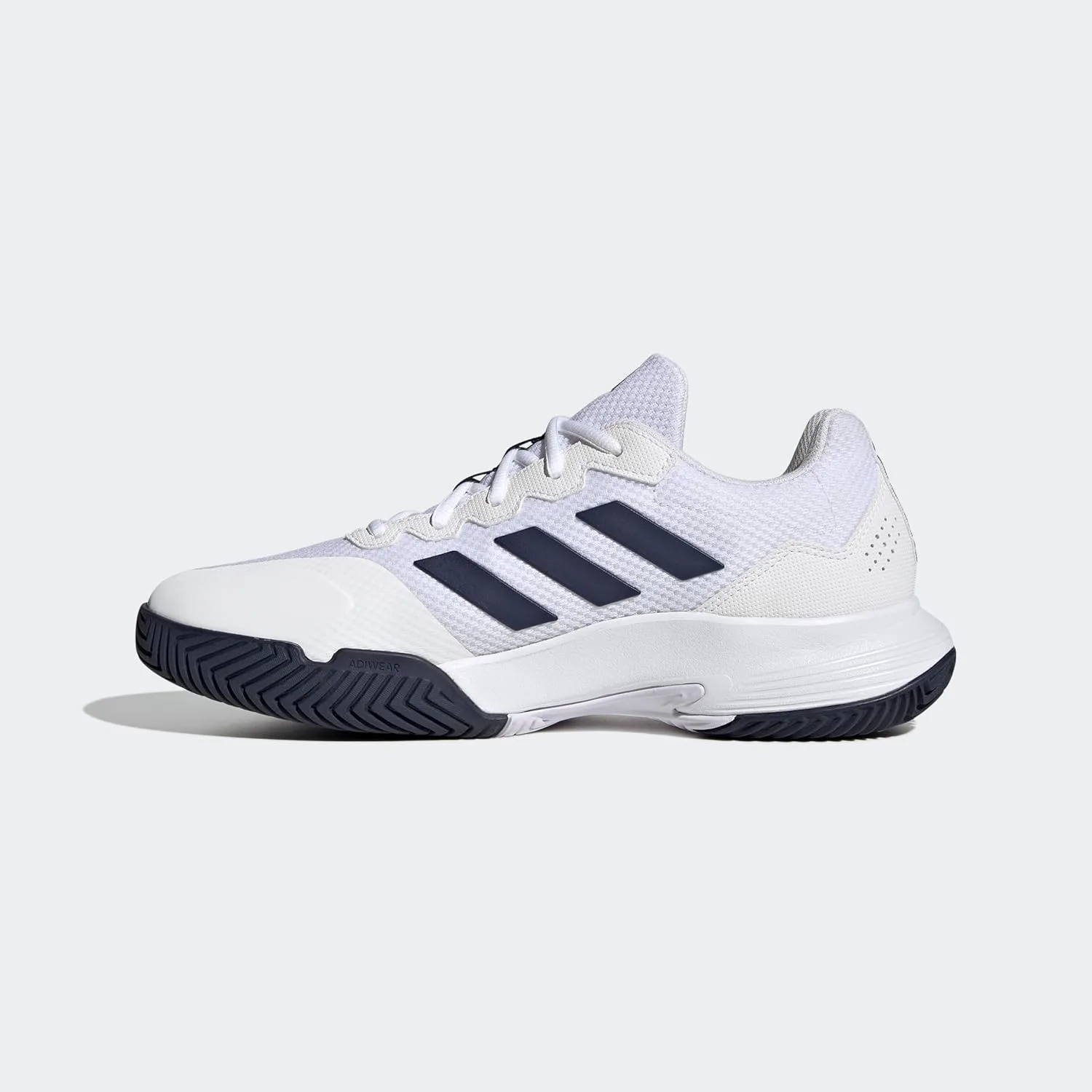 Мужские теннисные кроссовки Gamecourt 2.0 adidas, белый — фото 2