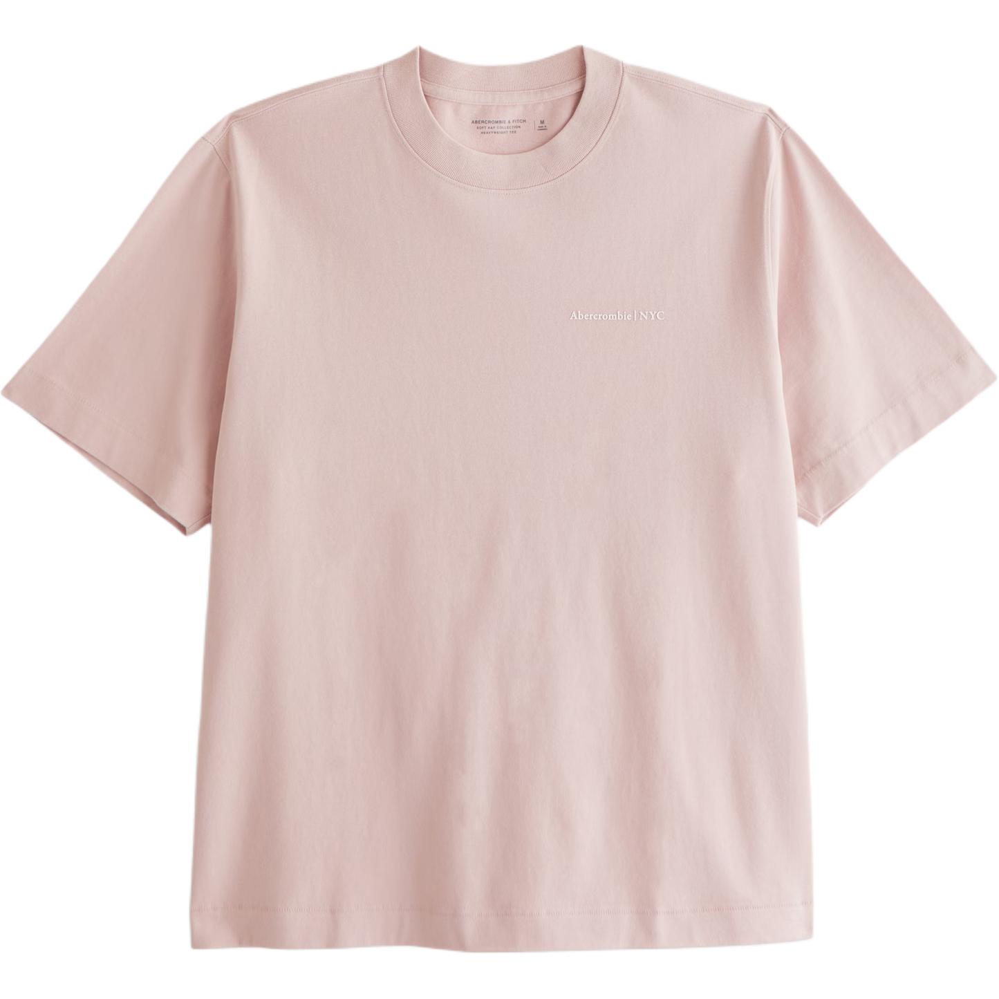 

Футболка мужская Abercrombie＆Fitch, розовый