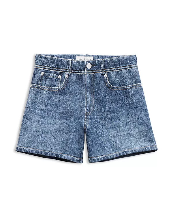 

Унисекс мини-шорты Miramar на резинке - для младенцев и маленьких детей. Rag & Bone, синий