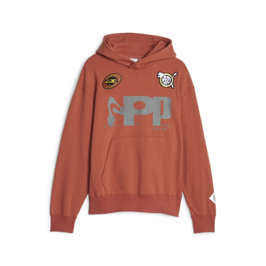 

Худи PUMA x PERKS AND MINI Graphic Hoodie 'Apple Cider', красный