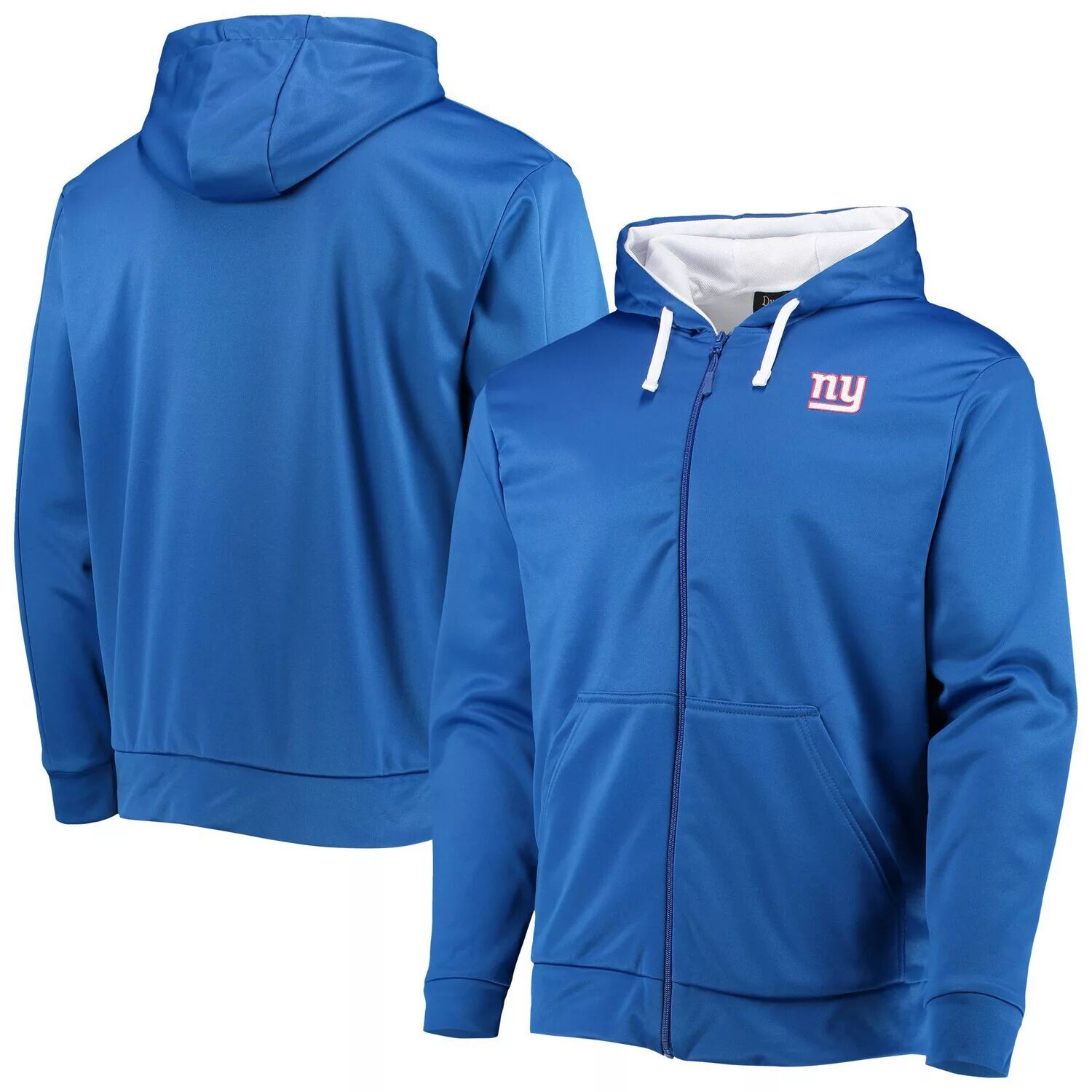 

Мужская толстовка с молнией во всю длину Dunbrooke Royal/White New York Giants Apprentice