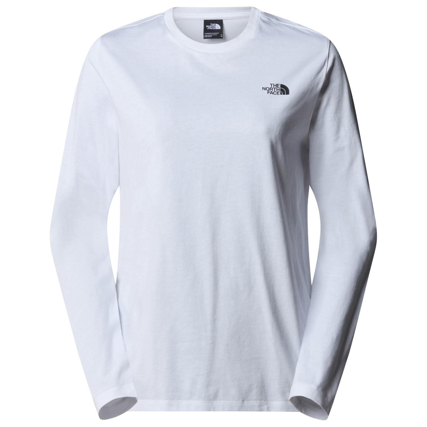 

Лонгслив The North Face Women's L/S Simple Dome Tee, цвет TNF White
