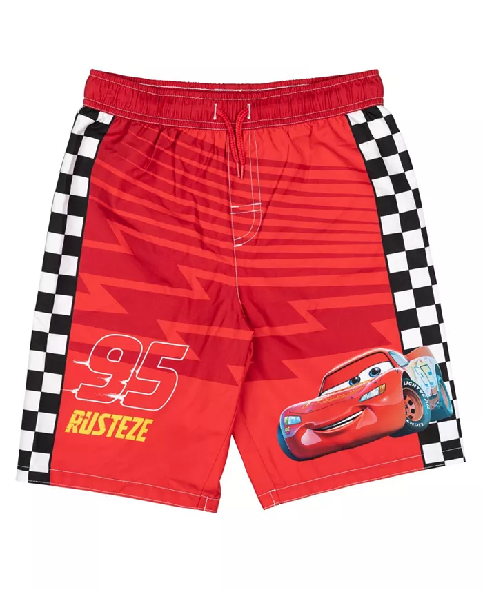 

Детские плавки Pixar Lightning McQueen для мальчиков Cars, красный