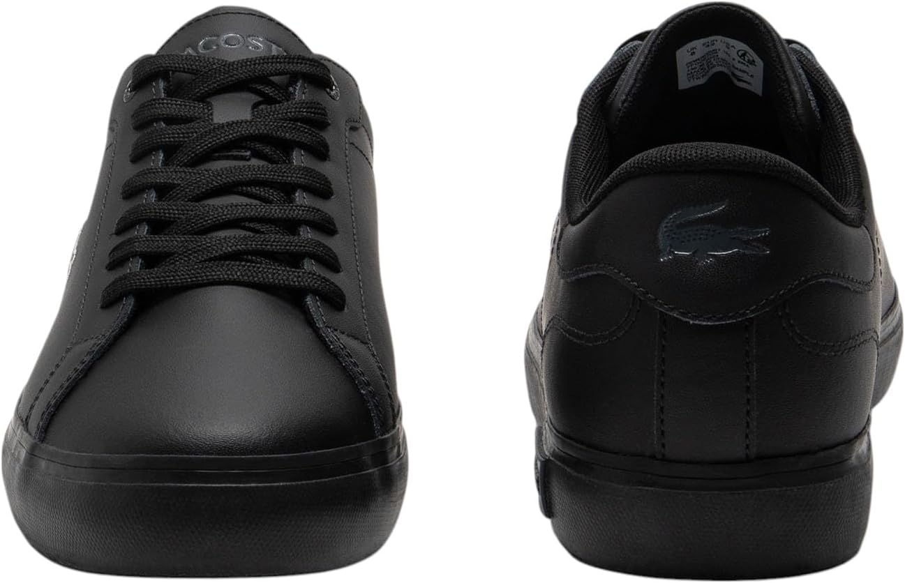 Lacoste мужские кроссовки Lacoste Men's Powercourt, Black/Black — фото 2