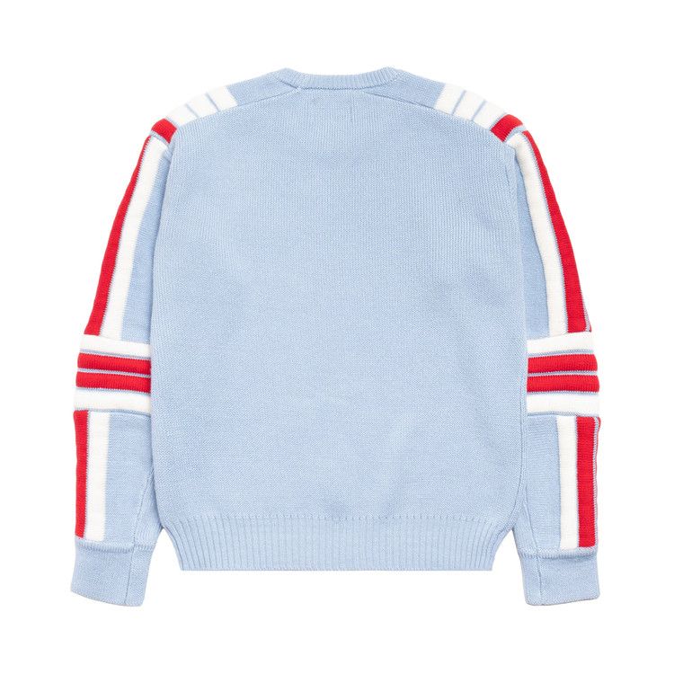 Свитер Stussy Moto Sweater 'Blue' — фото 2