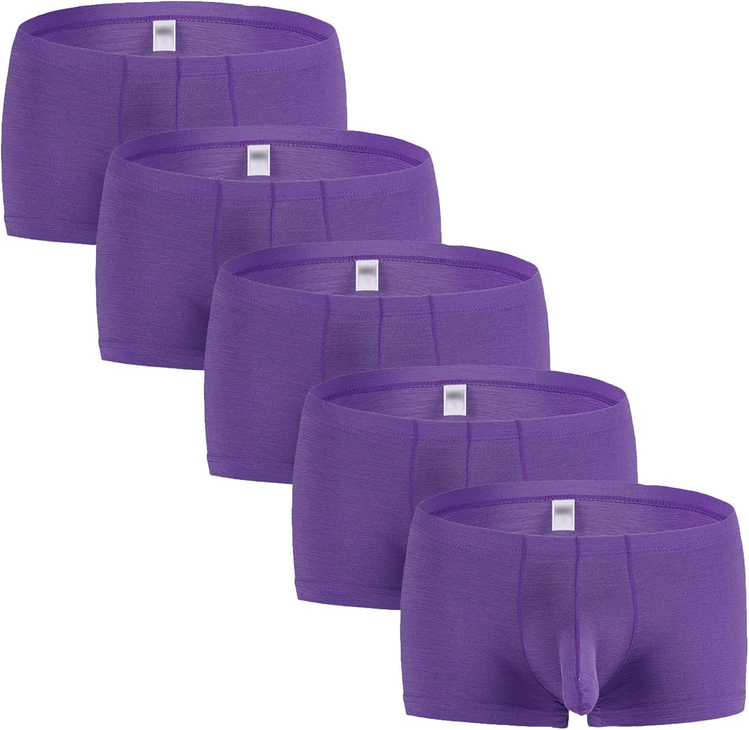 Боксеры 5-pack, дышащий шелк, Underpants Brief, Purple