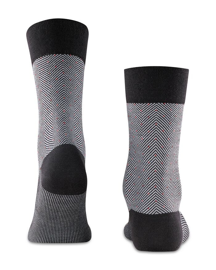 

Носки Falke Sens. с узором «елочка», черный
