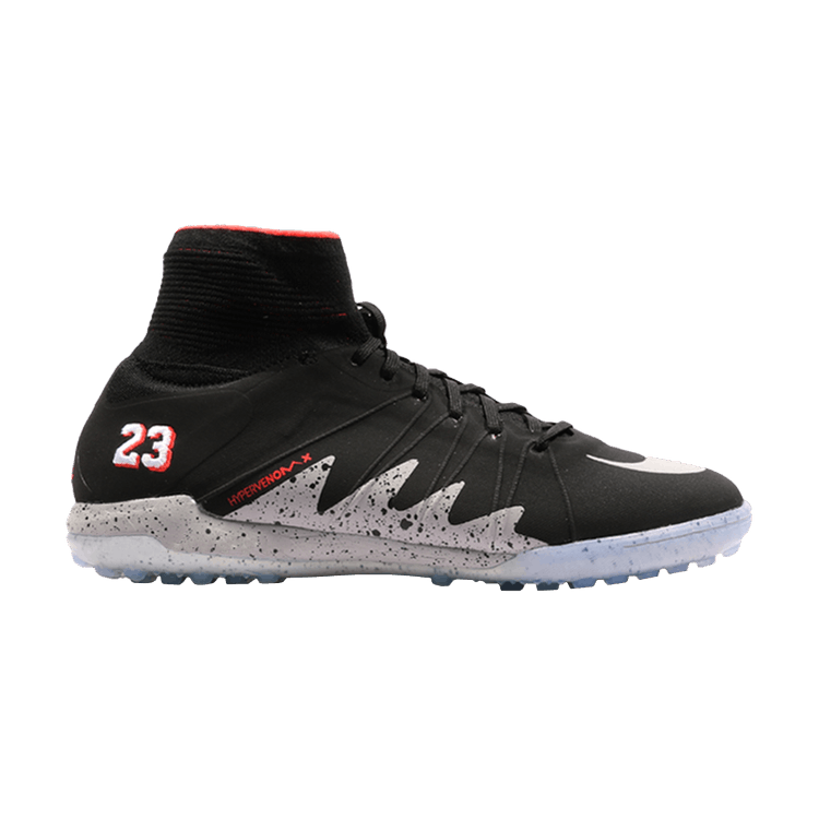 

Кроссовки HypervenomX Proximo NJR TF 'Black Silver', черный