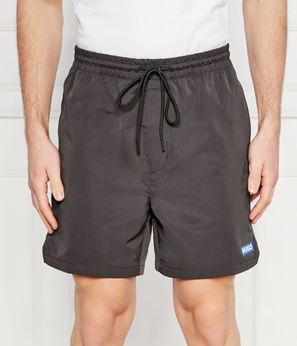

Шорты в дыму Regular fit Hugo Blue, черный