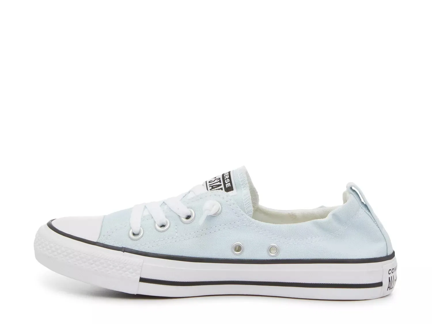 Кеды Converse Chuck Taylor All Star Shoreline Slip-On - женские, зимние, светло-голубые — фото 3