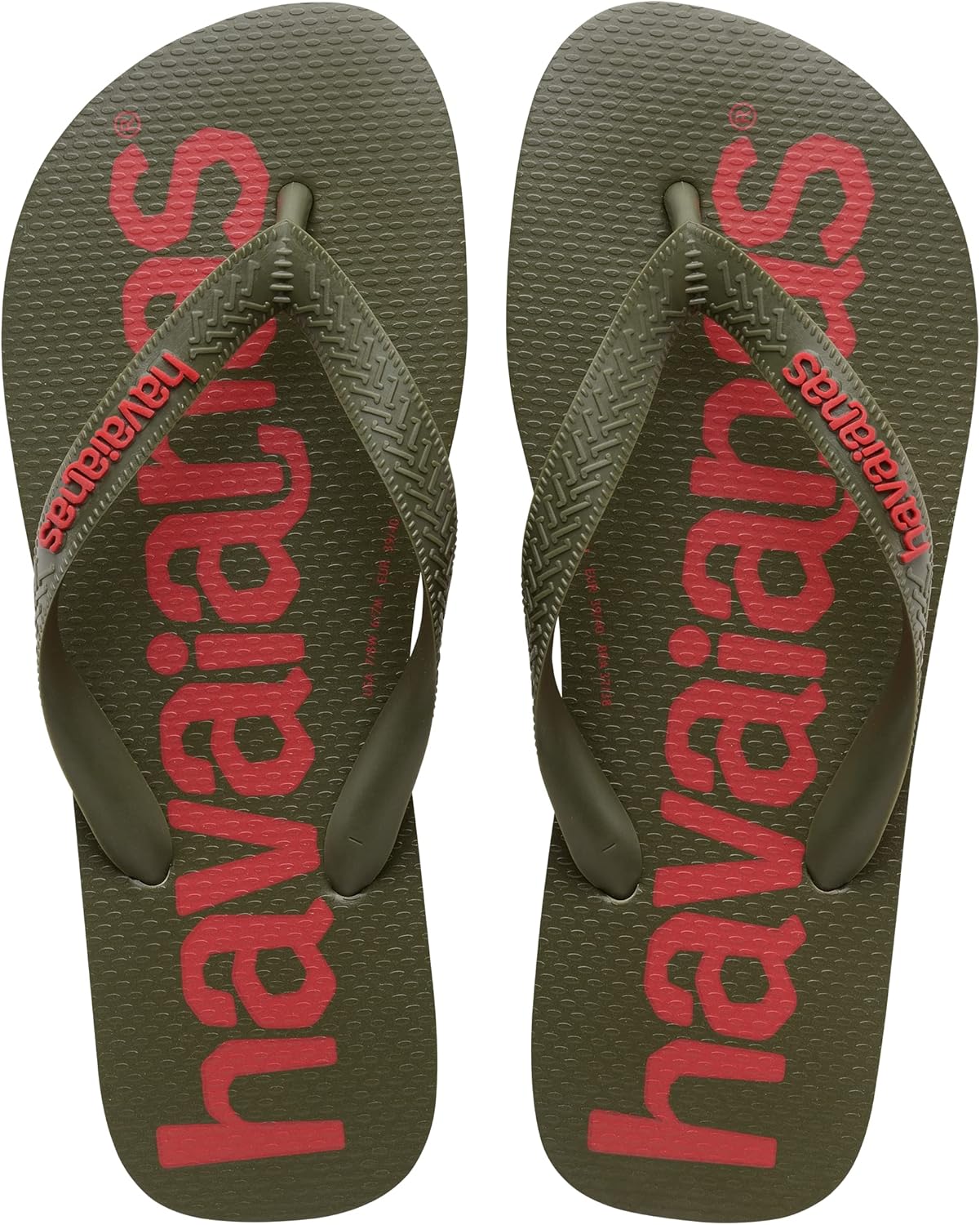 

Сланцы Havaianas Unisex Top Logomania 2, зеленый