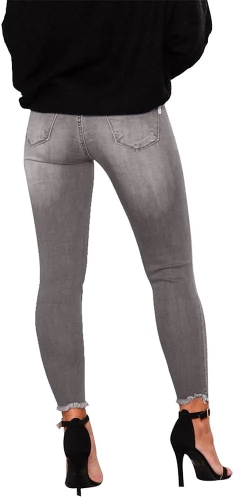 Женские джинсы Skinny Ripped Trendy — фото 4