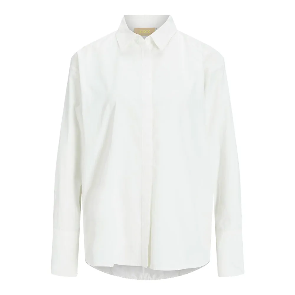 

Рубашка с длинным рукавом Jack & Jones Caro Poplin Relaxed JJXX, белый