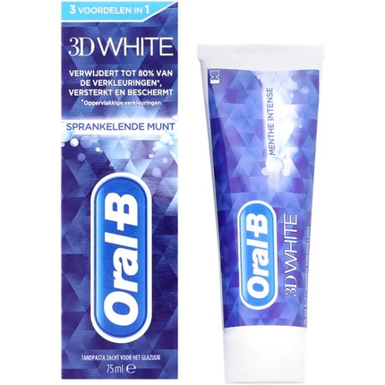 

Зубная паста – 3D White Sparkling Mint 75 мл Oral-B