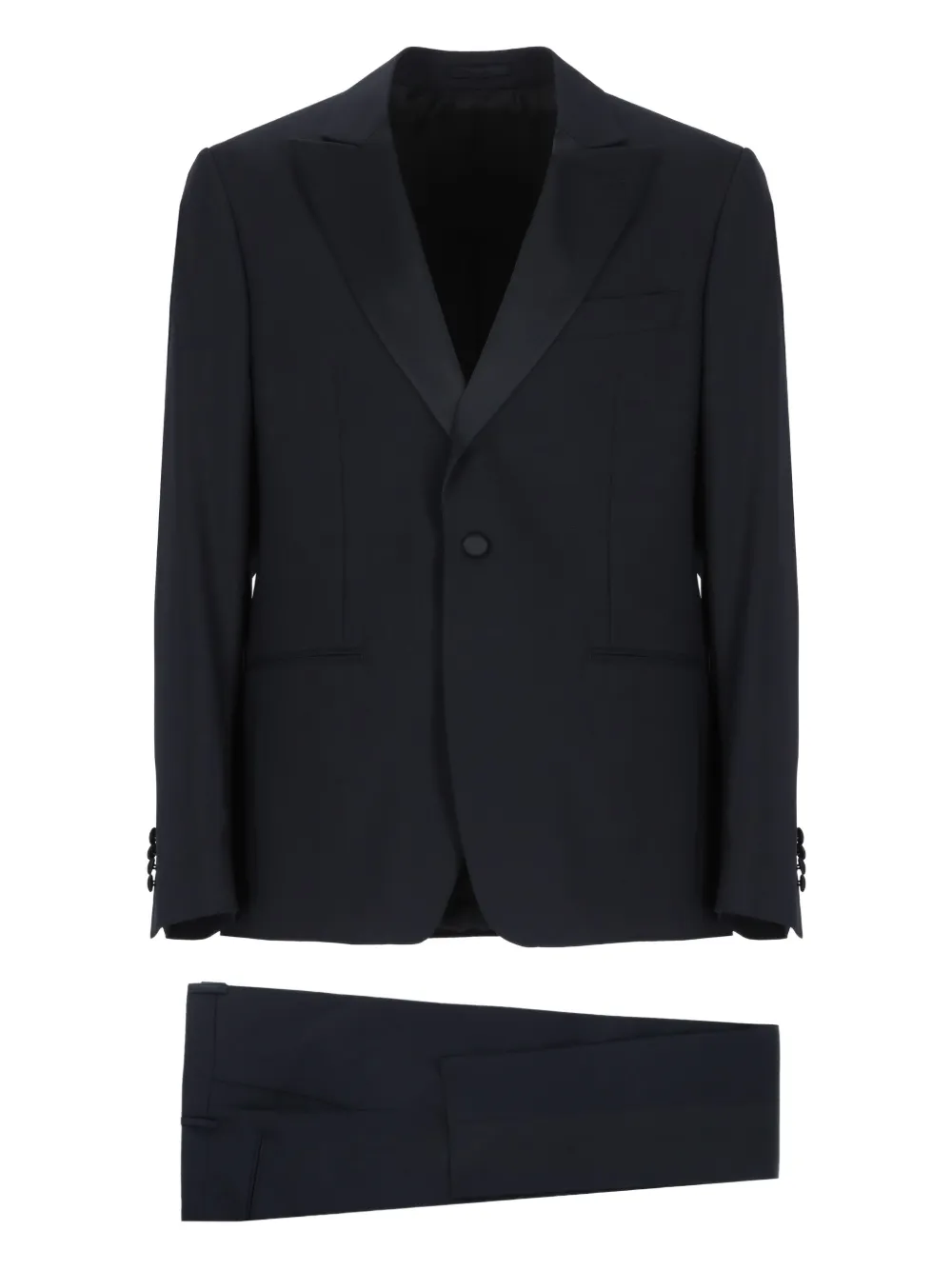 

Костюм с однобортным пиджаком Lardini, синий