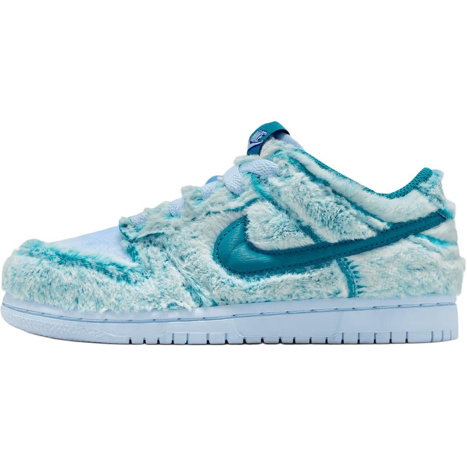 Nike Кроссовки Dunk Thermal Low top Kids' Skateboarding Shoes Blue Teenagers