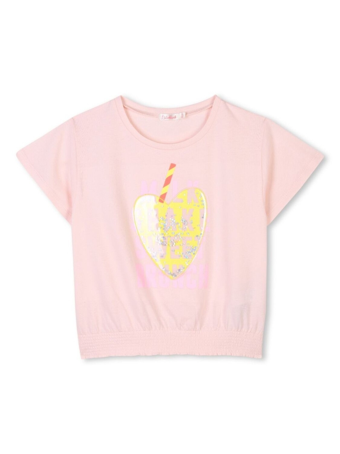 

Billieblush футболка с принтом, розовый