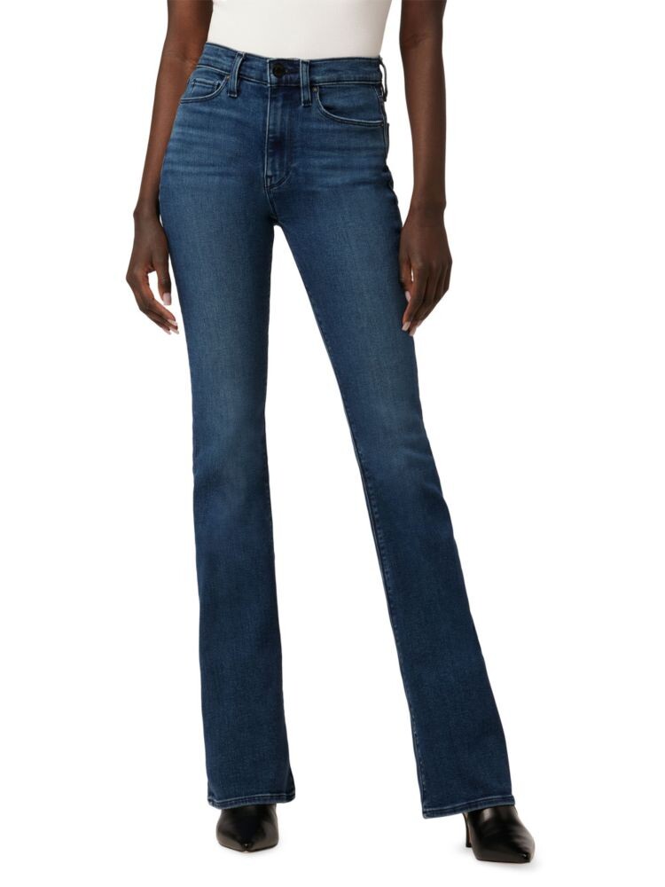 

Джинсы Barbara Bootcut с высокой посадкой Hudson, синий