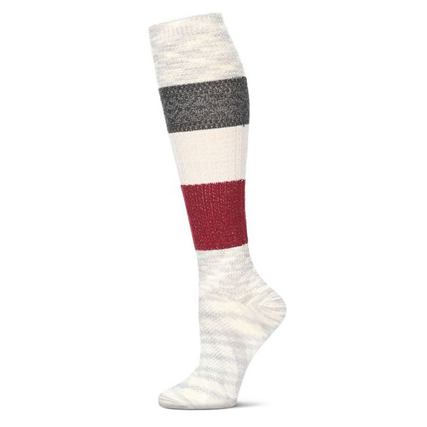 

Носки гольф в комбинированном узоре Marled Memoi, Oatmeal Heather