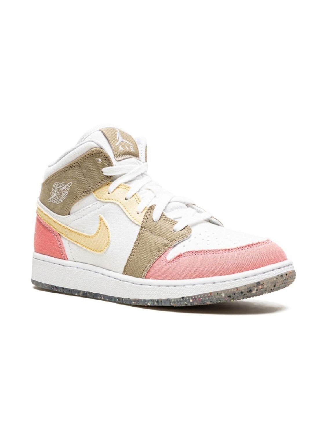 

Кроссовки Jordan 1 Mid Jordan Kids, белый