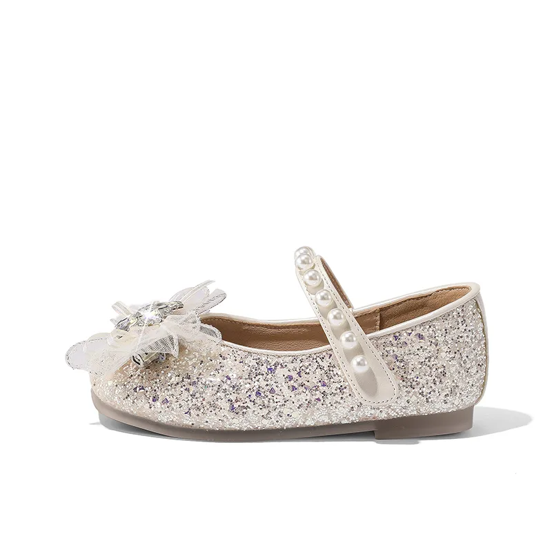 Детские кожаные туфли ABC DOUKIDS Low top ABCdoukids, розовый — фото 3