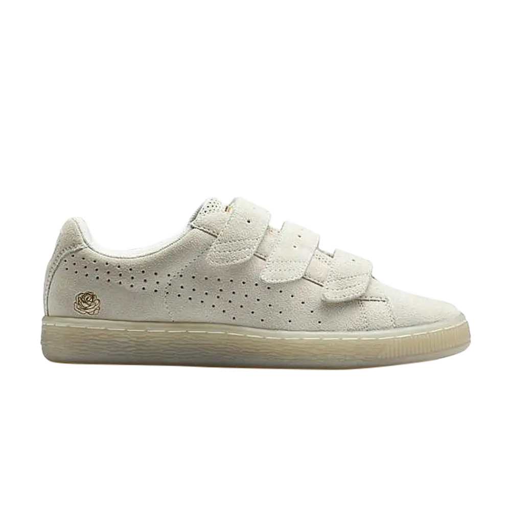Кроссовки Careaux x Basket Strap Puma, кремовый